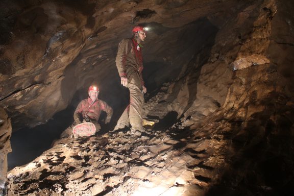 Verbindungsgang bei den Siphons Günter / Johannes